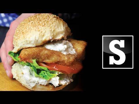 FISH FINGER SANDWICH RECIPE - SORTED | Sorted Food