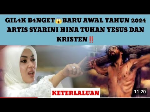 Gilakk😱 baru awal tahun 2024 Artis Syahrini Hin4 Tuhan Yesus‼️ Masuk Kamar org🤭