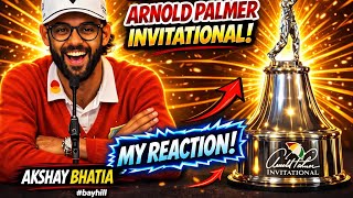 Akshay Bhatia Reacts Winning Arnold Palmer Invitational #akshaybhatia #arnoldpalmerinvitational
