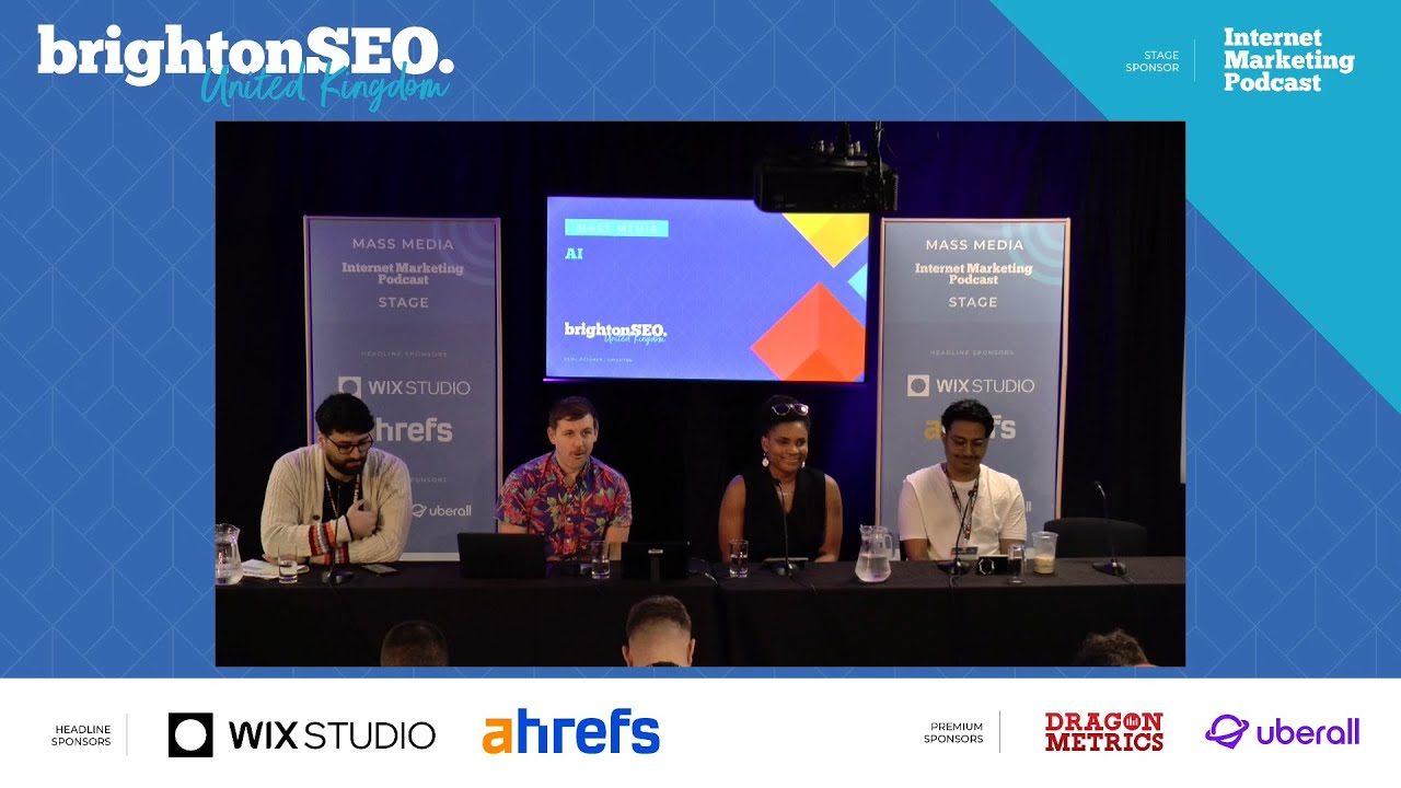 Video thumbnail for Brighton SEO AI panel