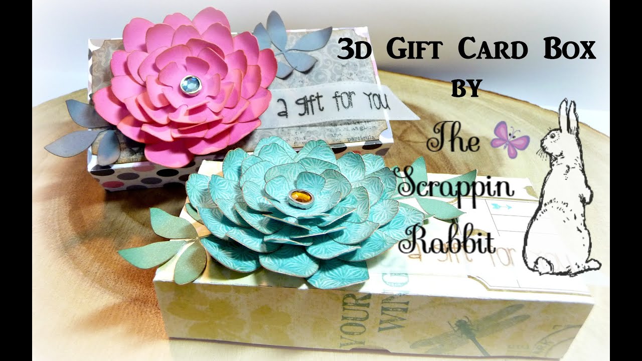 Download 3d Pop Up Gift Card Box tutorial using Cricut Design Space - YouTube