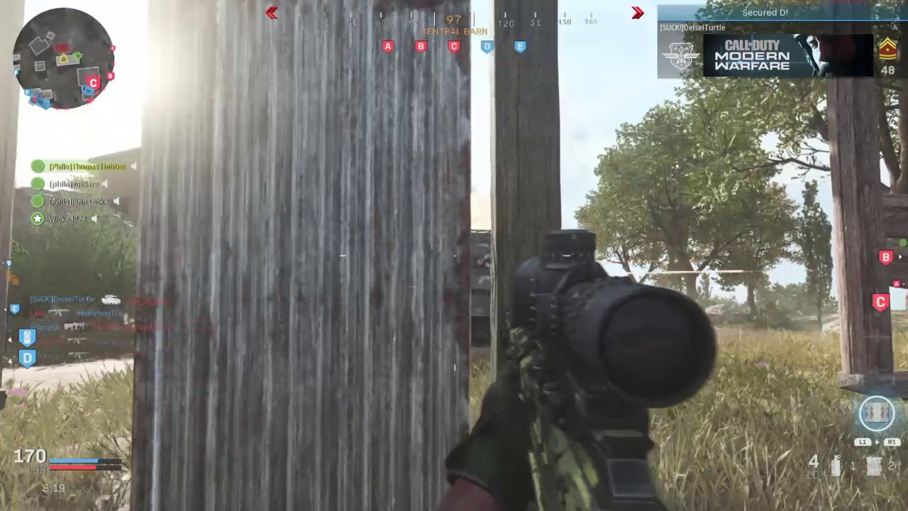 Glitch on New Krovik Farmland map COD MW! ACTIVISON PLEASE FIX