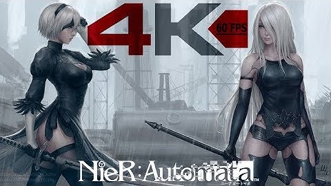 NieR Automata (PC) - [B] PART 23 - The Machine Surge - 4K 60FPS (No Commentary)