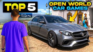 TOP 5 OPEN WORLD CAR DRIVING GAMES FOR ANDROID IN 2025 screenshot 3