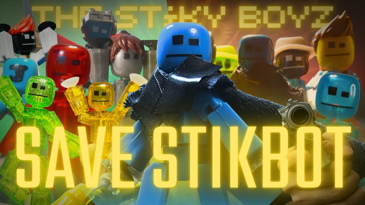 THE STIKY BOYZ SAVE STIKBOT | 10th Anniversary Special