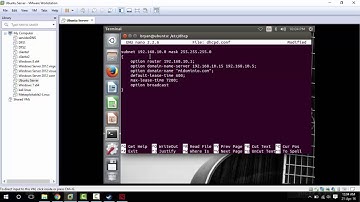 Instalación y configuración de servidor DHCP en Ubuntu 14.04