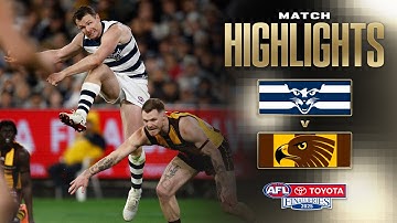 Geelong Cats v Hawthorn Highlights | Preliminary Final, 2025 | AFL