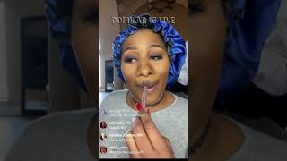 Wuzzam Supa ig live Makeup Time