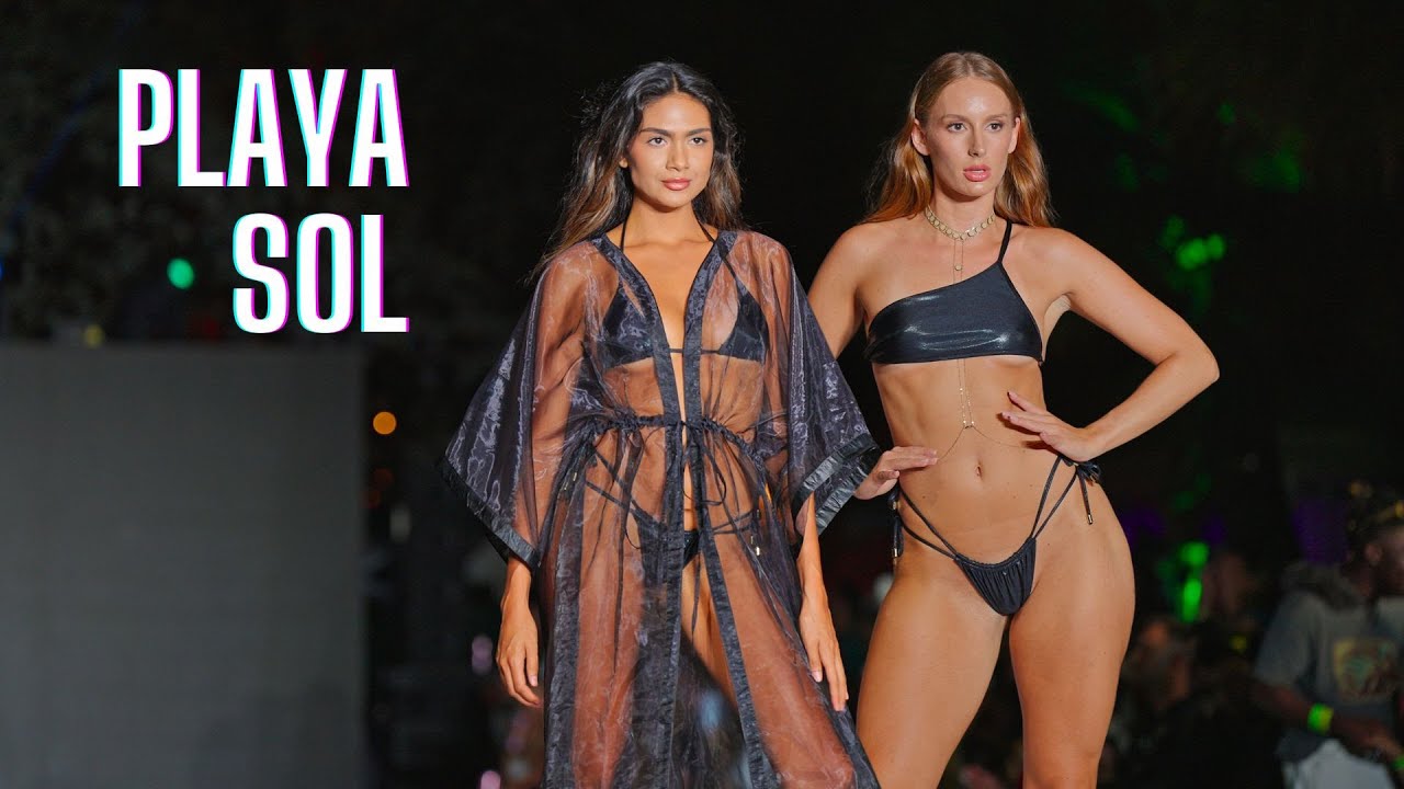 Playa Sol Full Show in Slow Motion /  Miami Swim Week The Shows 2023