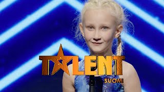 Aino, 6, ennen lavalle menoa: "Mua pelottaa tosi paljon" | Talent Suomi | MTV3