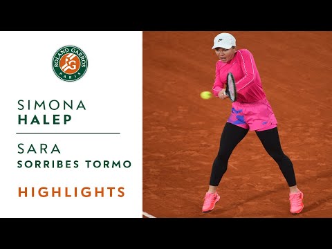 Simona Halep vs Sara Sorribes Tormo - Round 1 Highlights I Roland-Garros 2020