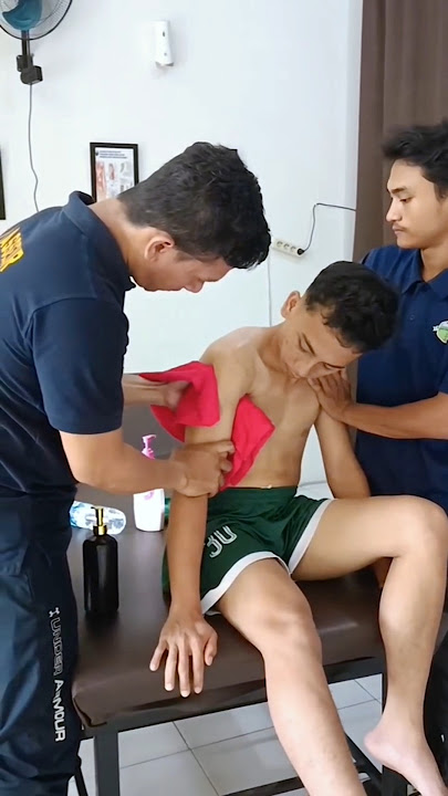 Viral.... Lengan Geser Saat Main Voli _ Dislokasi Bahu #cedera #injury