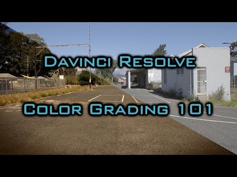 Davinci Resolve - How To Color Grade With Davinci Resolve Tutorial