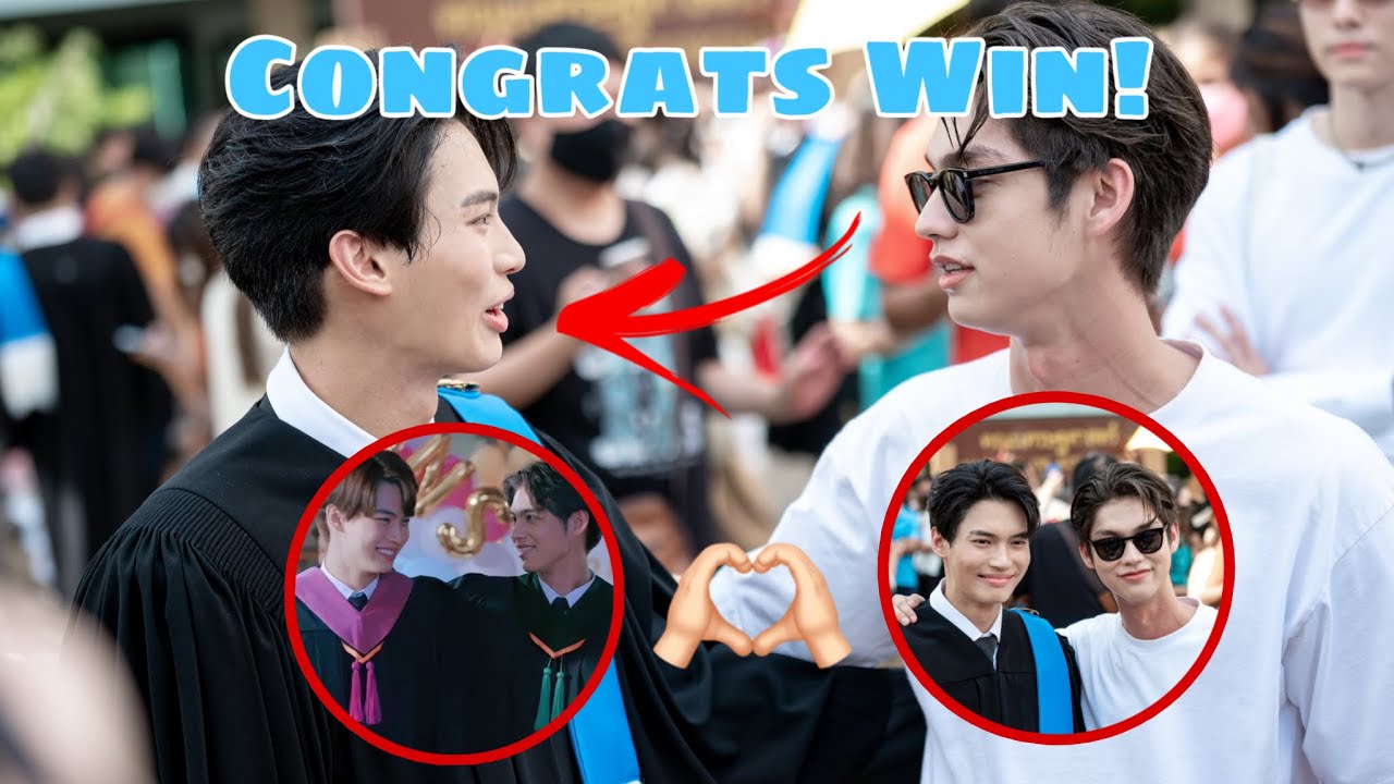 Bright Supports Win on his Graduation- supportive boyfriend confirmed!