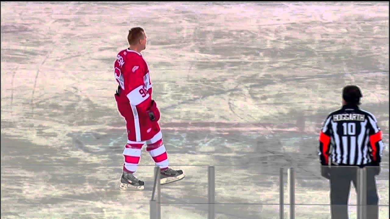 Tomas Holmstrom shootout Winner - Backhand and Roof