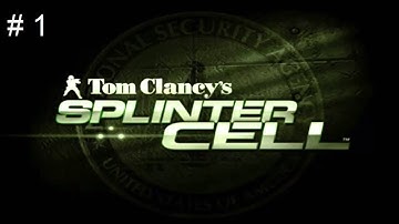 Splinter Cell Walkthrough Part 1: Intro & Training.