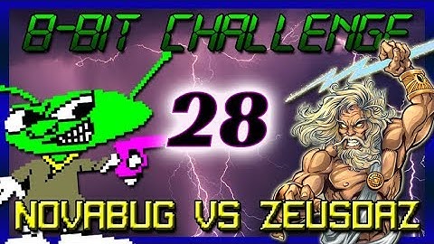 8-Bit Challenge #28: Tempest & ? (Novabug Vs Zeusdaz)