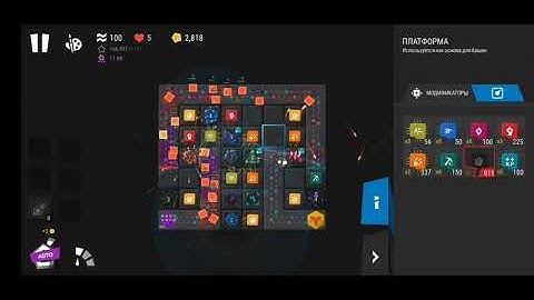 Android game "Infinitode 2" - Daily quest DQ1 - 170036 (final part only)