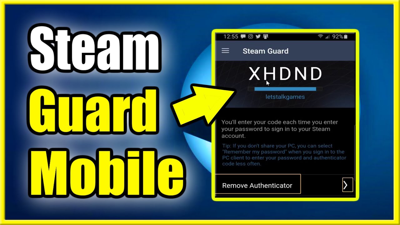 How To Activate Steam Guard Mobile Authenticator (Best Tutorial) - Youtube