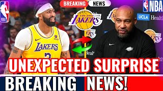 BOMBASTIC! ANTHONY DAVIS SHOCKS EVERYONE WITH AN UNEXPECTED REVELATION! LOS ANGELES LAKERS