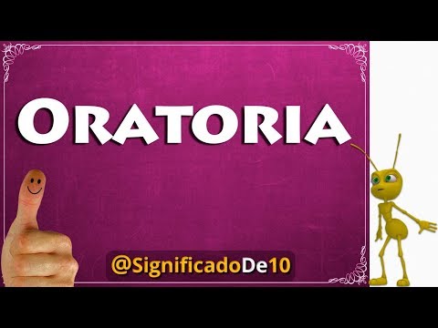 Oratoria Definición 💥 Significado de Oratoria