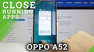 How to Close Running Apps in OPPO A52 – Remove Background Apps screenshot 5