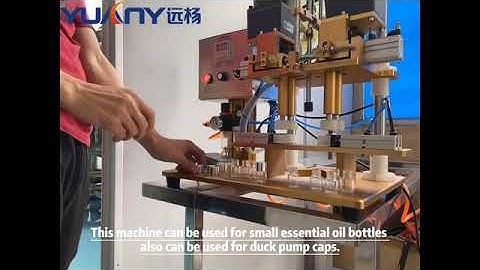 semi automatic bottle capping machine