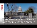 What does it look like today at the US Capitol with the fences gone? Take a scooter ride with me