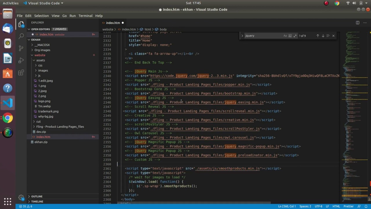 Integrating a jquery plugin. - YouTube