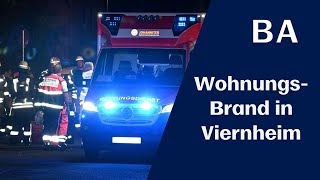 86-Jährige bei Brand in Viernheim verstorben | BA Online