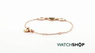 Lola Rose Jewellery Ladies' Bassa Grey Moonstone Facet Link Bracelet (2Q0307-388000)