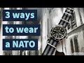 How to wear a Nato strap