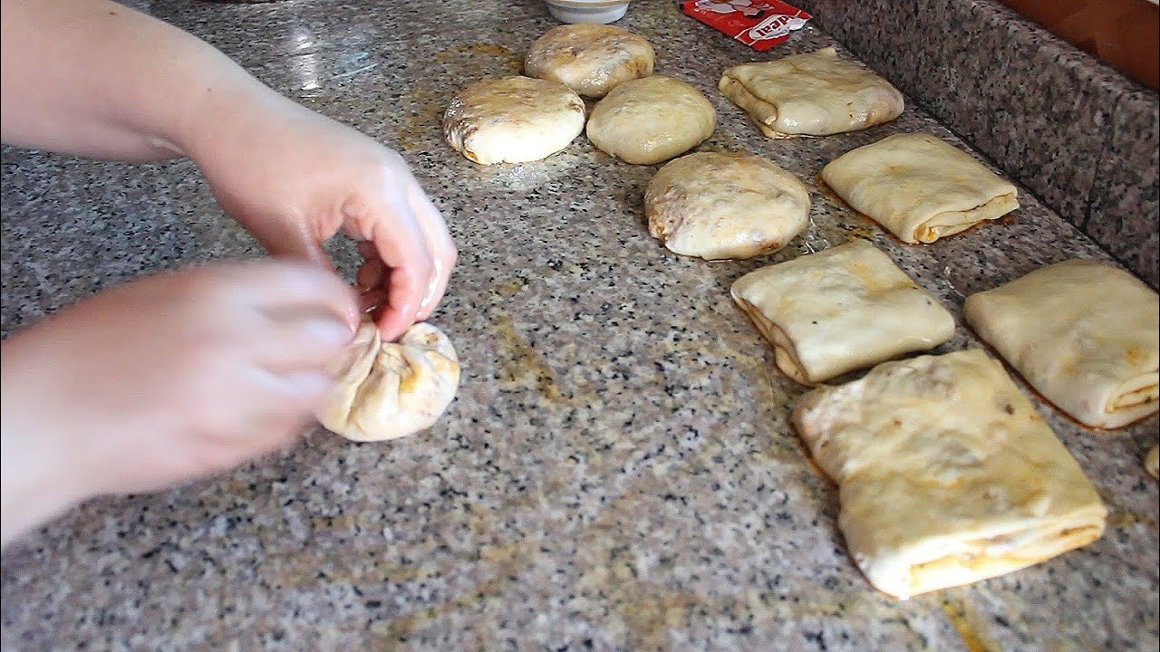 مسمن معمر للفطور بشكل مختلف بطريقة المخامر مورق سهل ولذيييذ جدا روعة 👌👌👌