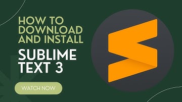 How to install Sublime Text 3 on Windows 10/11 | 2022 Update | Complete Guide