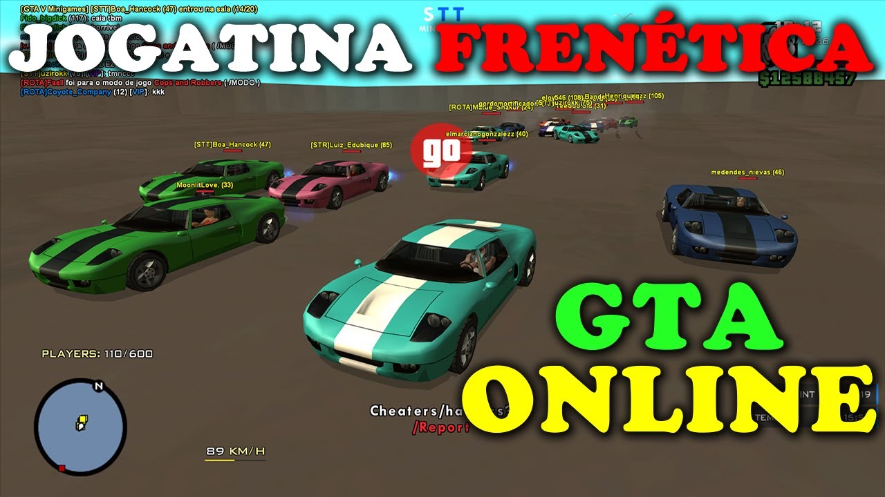 SAMP: GTA SAN ANDREAS MULTIPLAYER ONLINE -  GAMEPLAY AO VIVO | LIVE | SERVER: STT - WAR EM LAS VEGAS