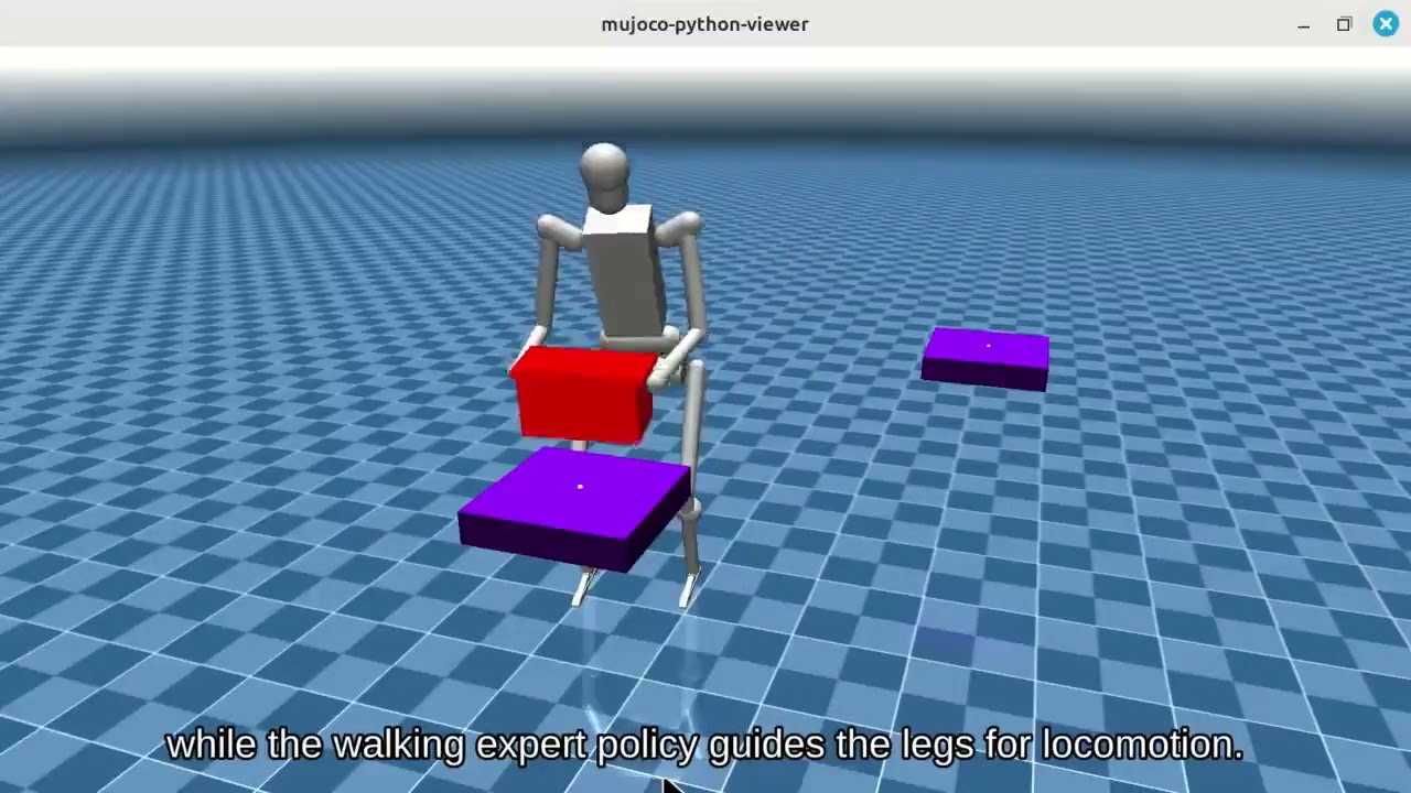 Expert-Guided Imitation for Learning Humanoid Loco-Manipulation from Motion Capture