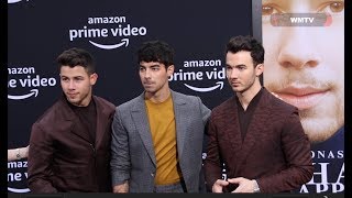 Nick Jonas, Joe Jonas, Kevin Jonas arrive at 'Chasing Happiness' premiere Wealth