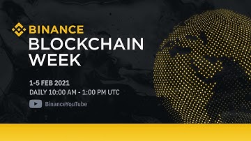 #Binance Blockchain Week - Building The Future - Day 1