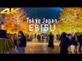 [4K] Ebisu walk in Tokyo 2022 恵比寿ガーデンプレイスイルミネーション #恵比寿イルミネーション #恵比寿ガーデンプレイスイルミネーション #東京イルミネーション