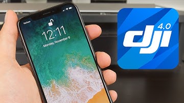 DJI Go App Experience on the iPhone X