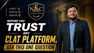 Before You Trust Any CLAT Platform, Ask This One Question | Nayan Anand (NLSIU Bengaluru)