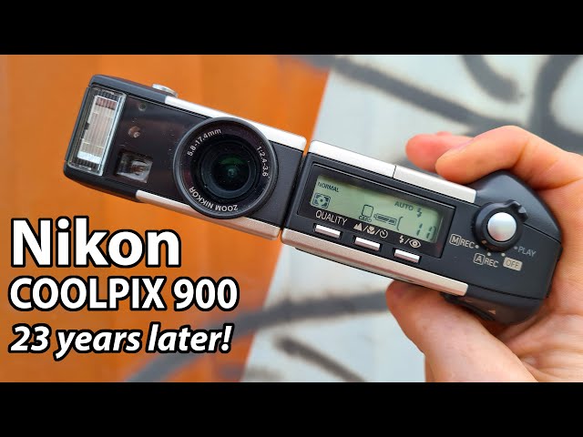 Nikon COOLPIX 900: 23 YEARS later RETRO review - YouTube