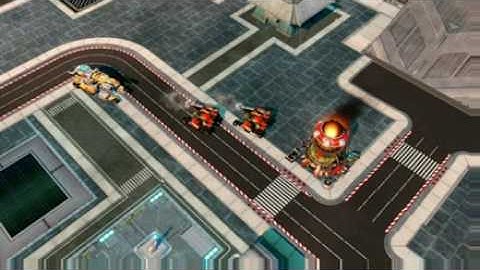 C&C Red Alert 3: Wave-Force Artillery Surveillance Footage