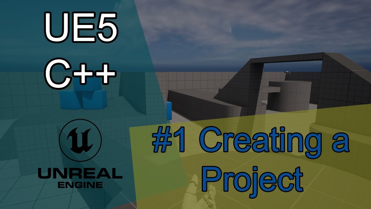 01 Creating A Project Ue5 C Tutorial Youtube