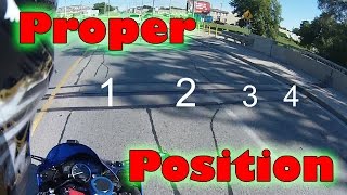 Road Positioning and Visiblity