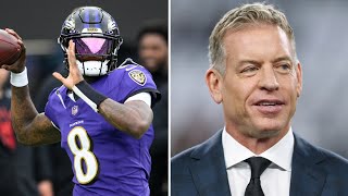 Lamar Jackson drops No. 8 trademark lawsuit against Troy Aikman