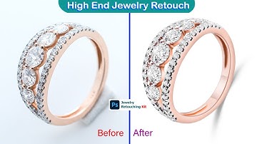 Professional Jewelry Retouching in Photoshop – High-End E-Commerce Editing Tutorial