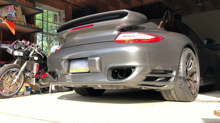 Porsche 997 2 turbo cold start with europipe