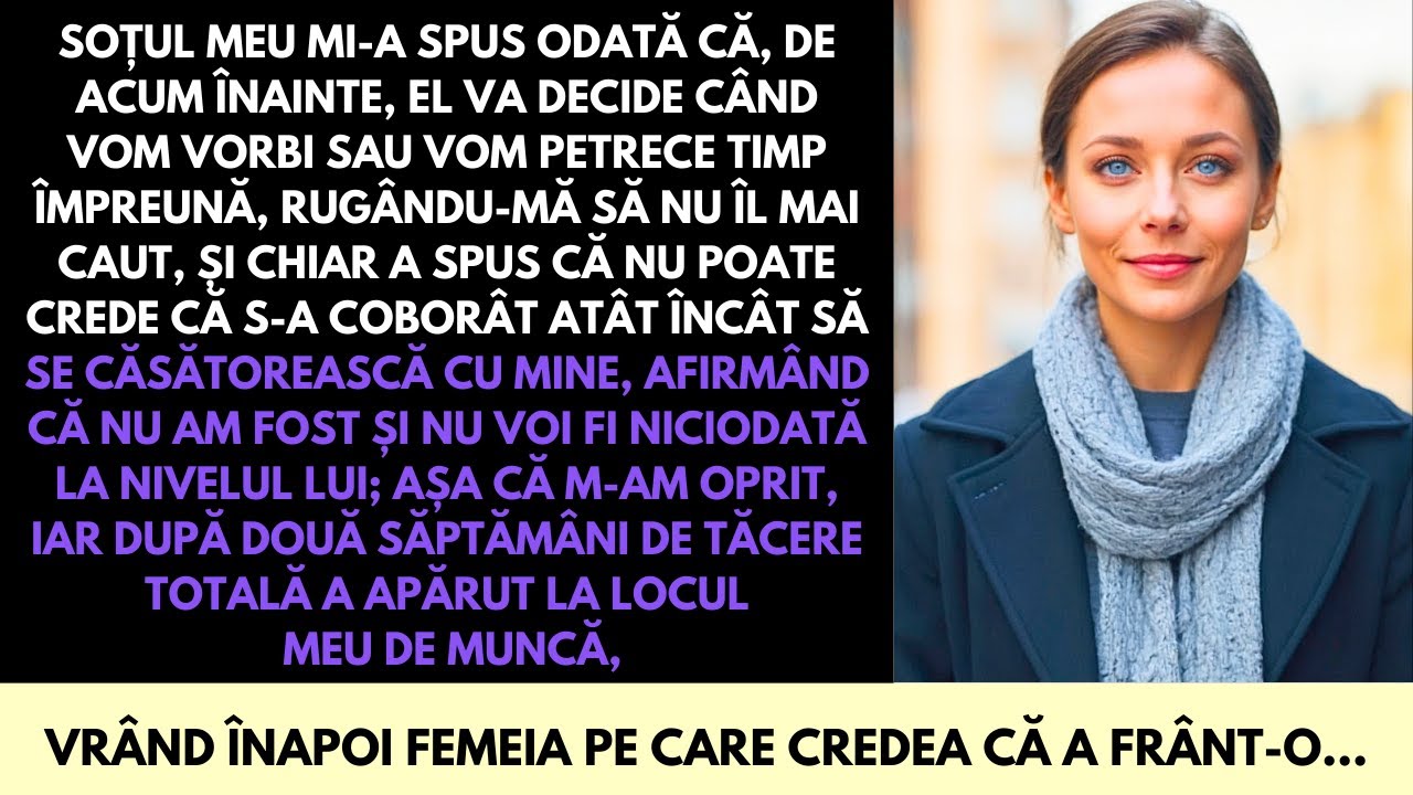 Soțul Meu Mi-a Spus Că Nu Voi Egala Niciodată Statutul Lui—Acum Trăiesc Peste Nivelul Lui de Lux