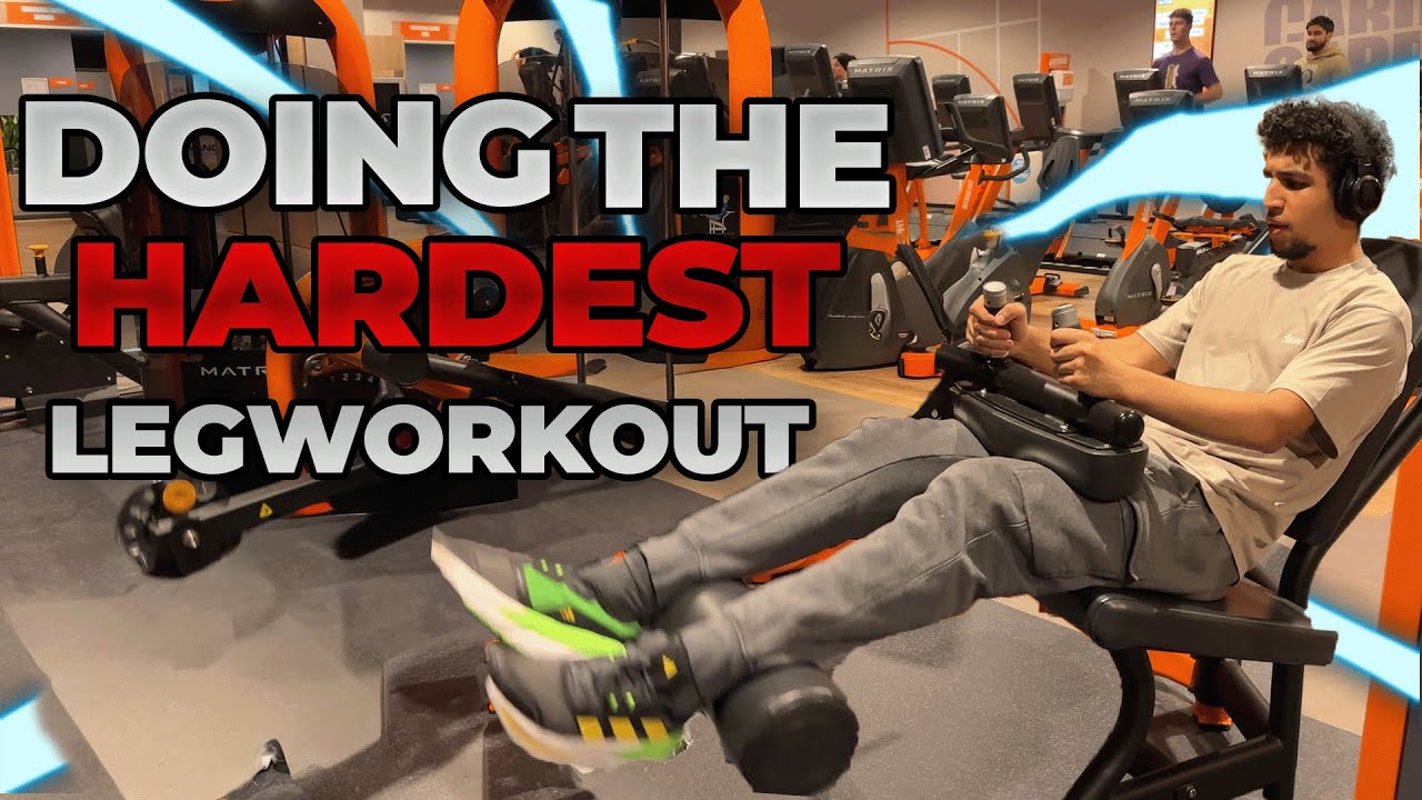 Surviving The Most Extreme Leg Day Challenge!